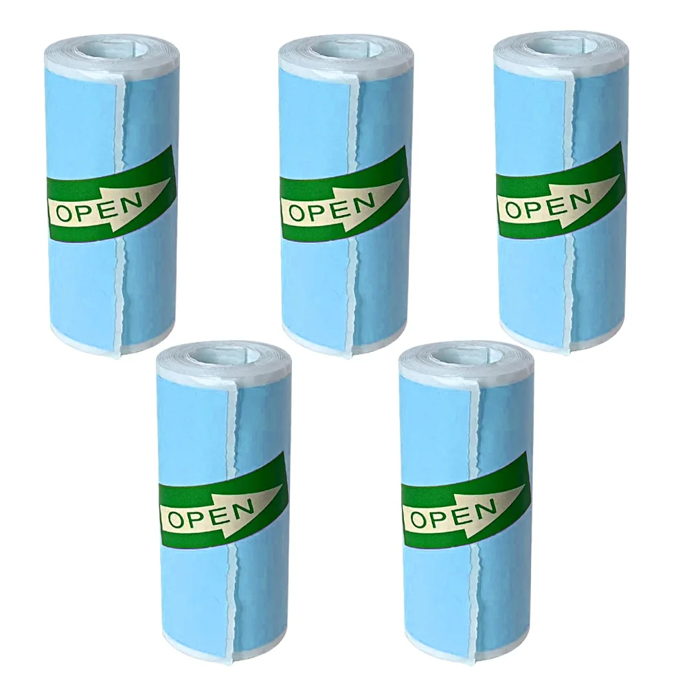 5pcs Blue stickers