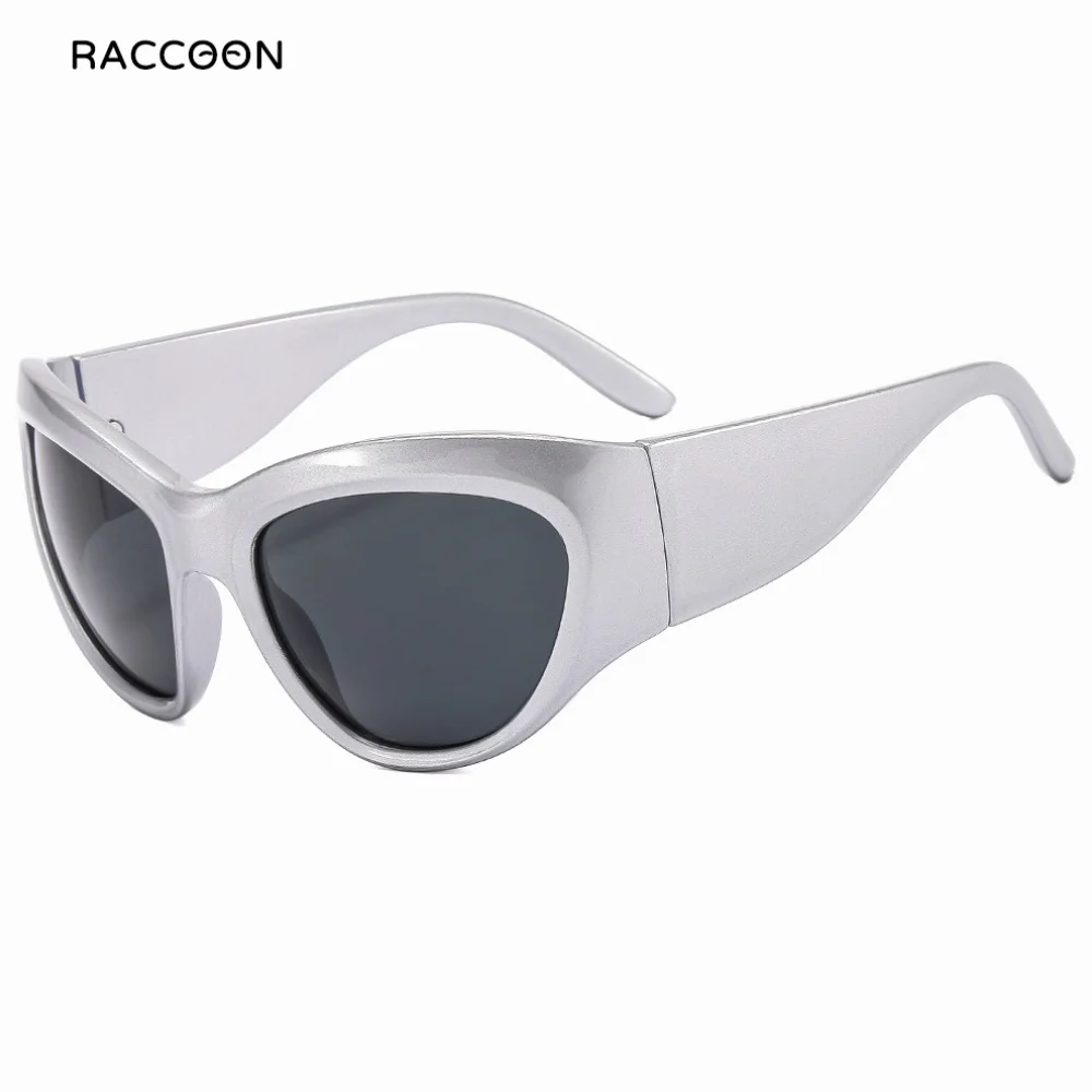 Oversized Y2K Sunglasses Women Lady Trendy Big Frame Vintage  display picture 3
