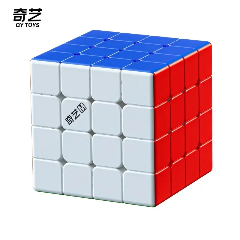 [ECube] QiYi M Pro 4x4x4 Cube Magnetic 4x4 M Pro Professional Speed Cube Stickerless Magnet Magic Educational Toys 3