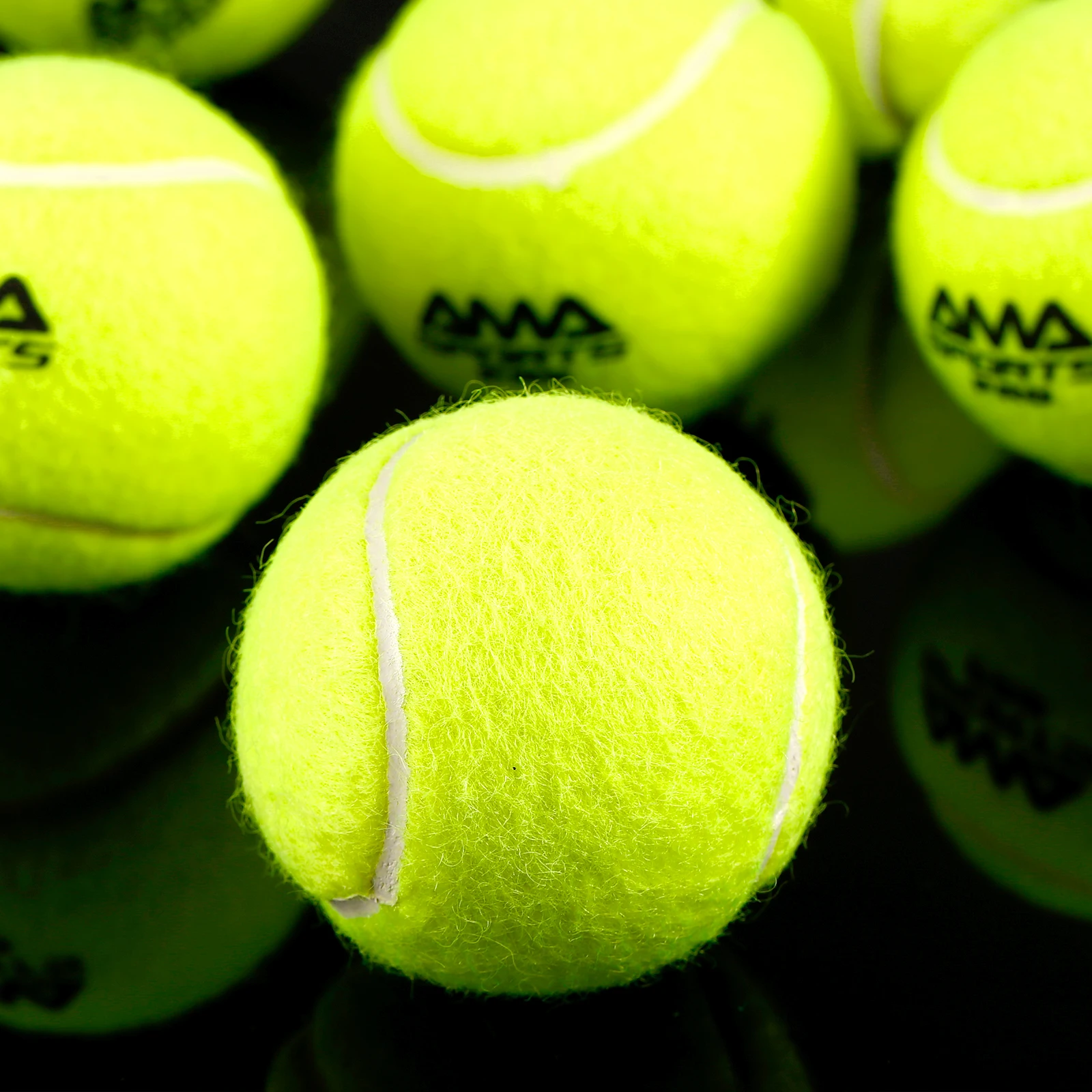 AMASPORT Tennis Balls PRO Padel Balls 45% Wool Tennis Competition Training Ball 3/6 Pack