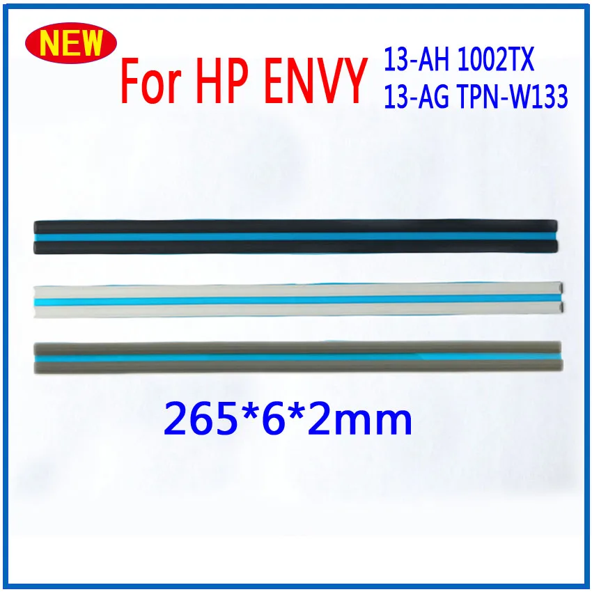 

Новая резиновая накладка для ноутбука HP X360 ENVY 13-AH TPN-W136 13-AG TPN-W133 265x6x2 мм, нижняя Накладка для ног с двухсторонней лентой, 1 комплект