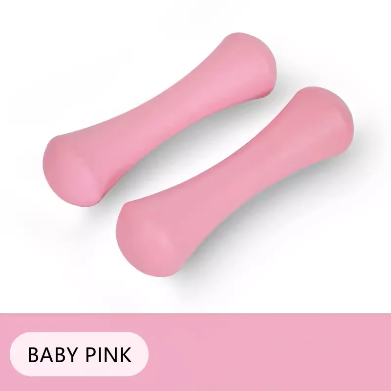 Dumbbells Anti-Slip Neoprene Dumbbell Soft-Touch Grip Hand Weights Home Gym Exercise Women Men Arm Pilates Dumbbells in 0.75kg*2