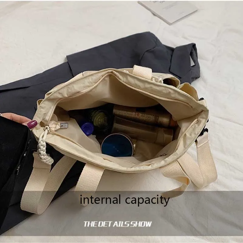 Leisure Nylon Fabric Tote Bag 2026 New Fashion Large Capacity Commuting Shoulder Bag/cross-body Bag/travel Bag for Women Handbag