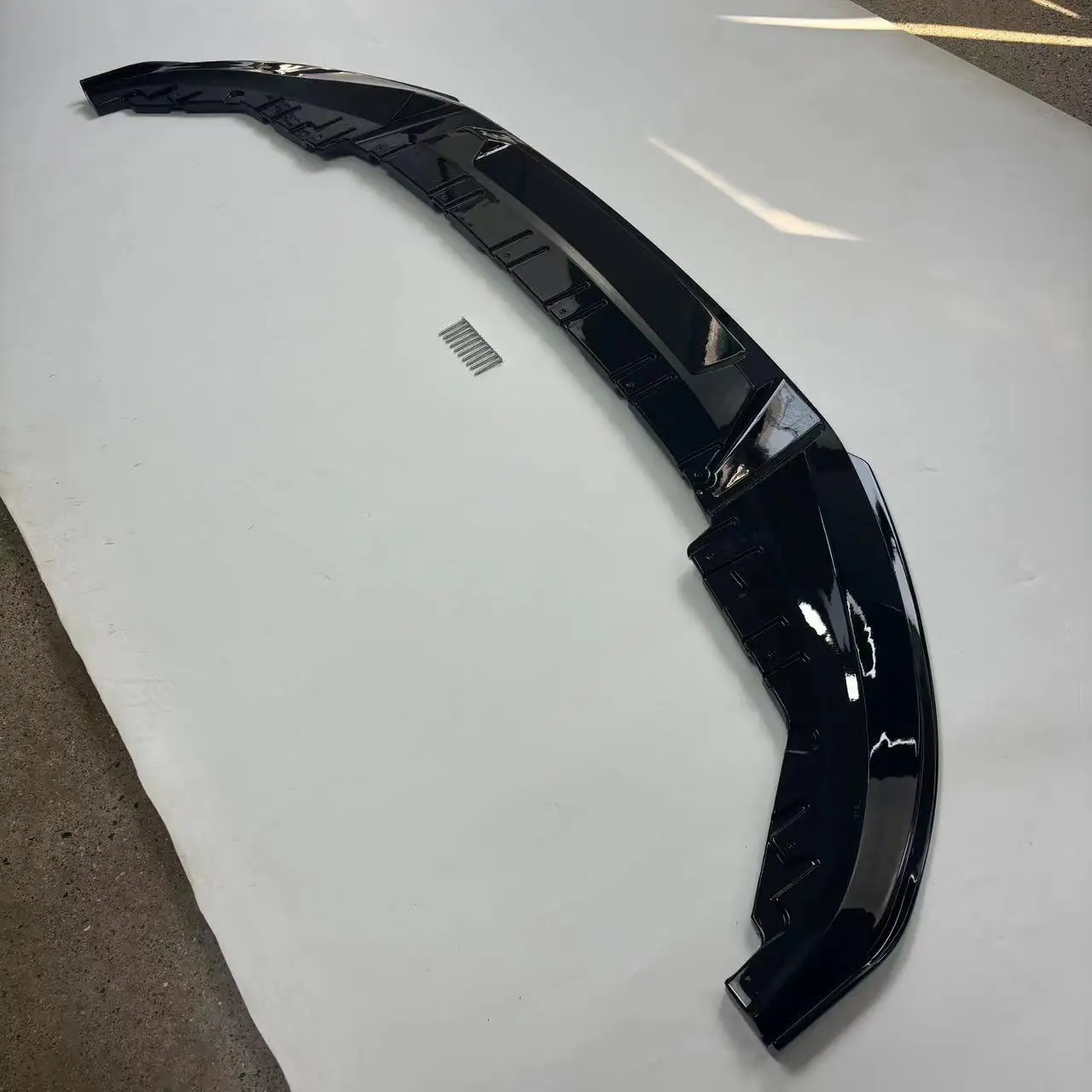 BMW 신형 4 시리즈 G26 ABS 3D 일체형 프론트 립, 자동차 개조 액세서리에 적합한 프론트 스커트 립