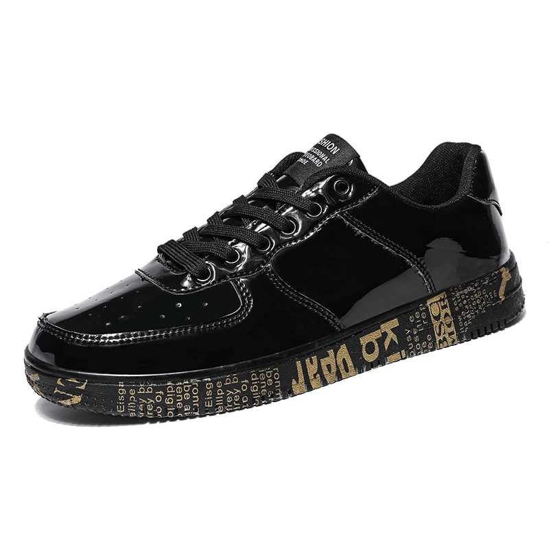 ตัวเลือกสินค้า รองเท้าผ้าใบ Glitter แฟชั่น Hip-Hop ผู้ชาย สบายเท้า ดีไซน์เท่