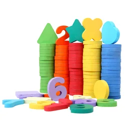 Montessori Wooden Multifunctional Arithmetic Disc Early Childhood Education Toy Plus or Minus Math Primer Learning Toy Kids Toys