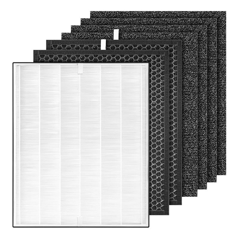 

3000 Replacement Filters For A 3000 4In1 Home Air Purifier, H13 True HEPA And Extra Carbon Pre-Filters