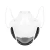 Facemask Dust-proof Transparent Lip Language Face Mask Visor Splash Mask Anti-liquid Saliva Protection Masks Breathing Mask 4