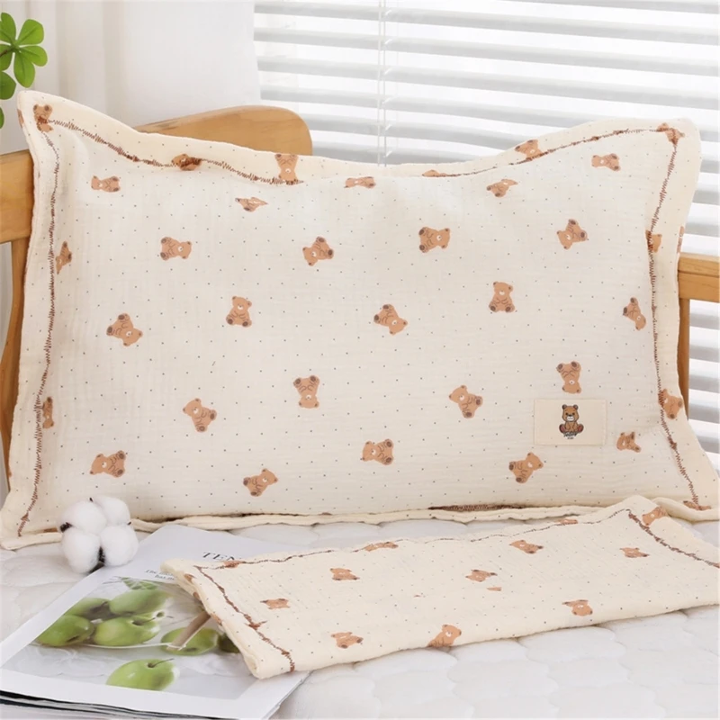Soft and Breathable Baby Pillow Cover, 1pc/2pcs Pillow Case Rectangular Cushion Sleeve Protectors Comfortable