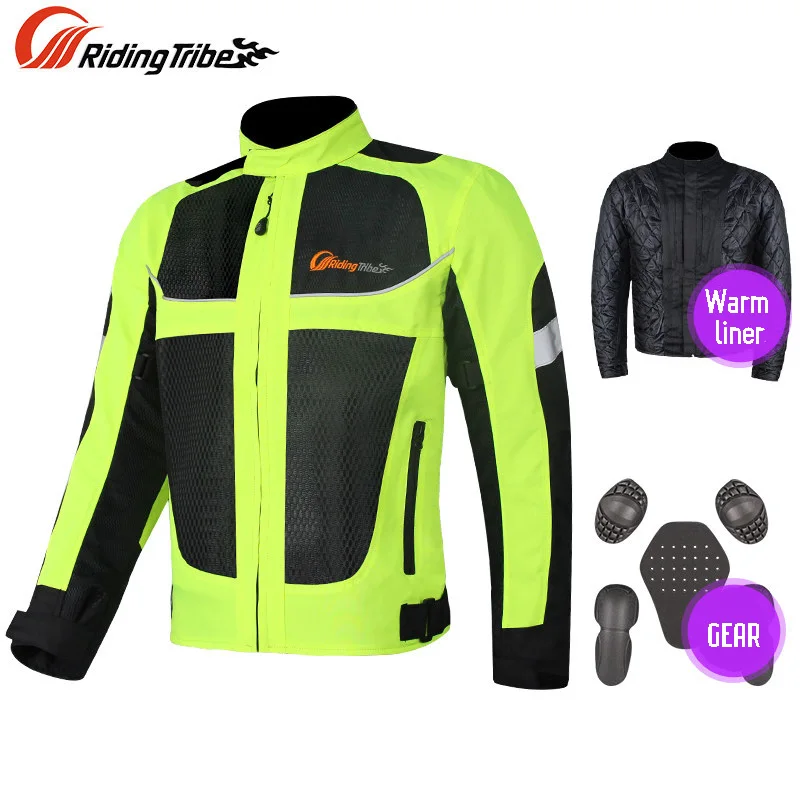 Motorcycle Jacket Motorcycle Armor Motorcycle Clothing Motorcycle Jacket Men Winter Warm Moto Jackets Protective Gear Reflective Cloth Motocross Jacket Body Protection Clothing