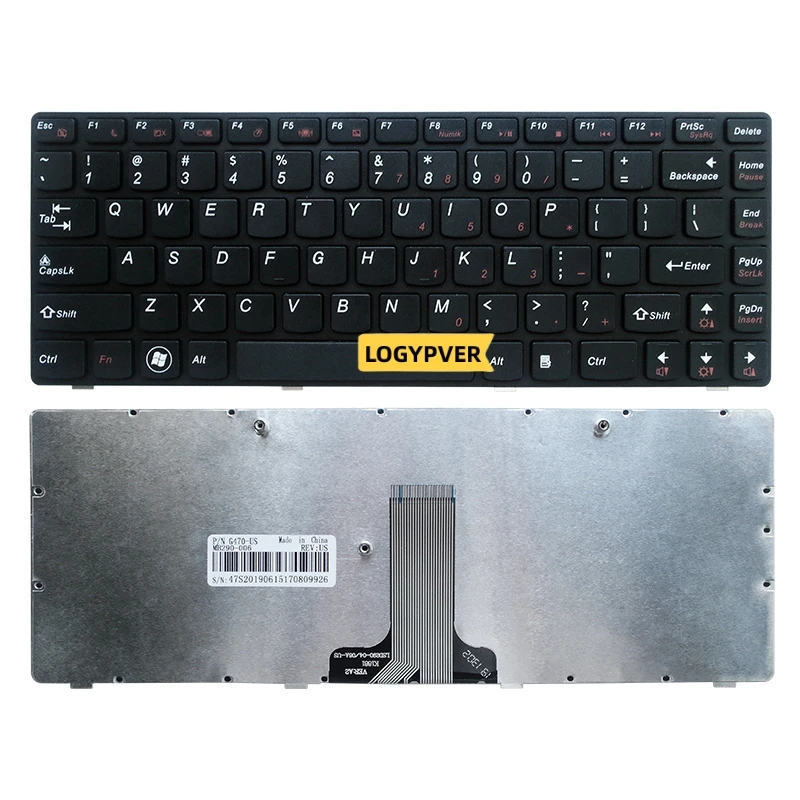 

for LENOVO G470 V470 B470 B490 G475 B475E V480C B480 M490 Black Keyboard US English