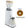 XEOLEO Electric Coffee Grinder 40mm Titanium Burr Metal Bean Hopper Exquisite Small Espresso Coffee Grinder Machin Espresso 6