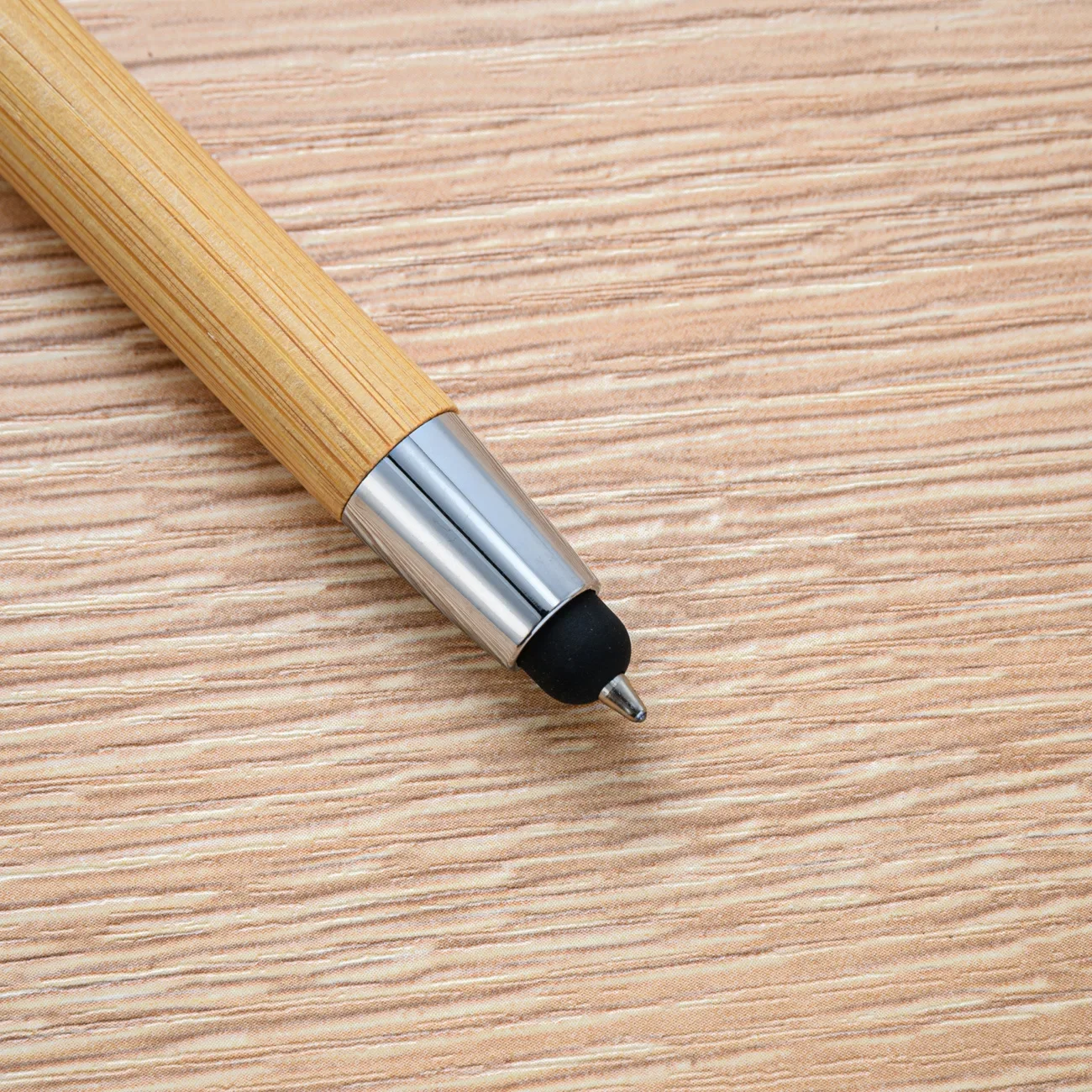 10-100Pcs Bamboo Multifunctional Touch Pen Personalized Ballpoint Pens Office Supplies Business Baptist Gift ballpoint pen