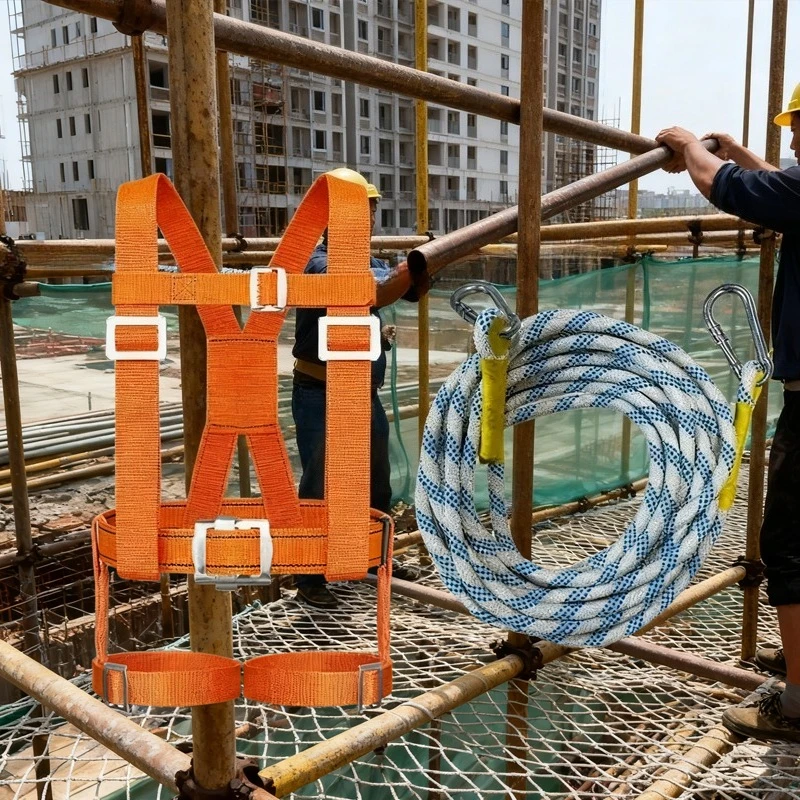 Multi-functional Outdoor High Altitude Work Safety Harness Fall Protection Adjustable Safety Vests Security Protect Equipment - 2
