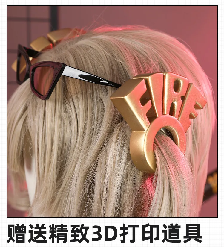Zenless Zone Zero: Burnice Whita | Black Uniform Cosplay Costume Set 43 Zenless Zone Zero Burnice White Sons of Calydon Punk Uniform Cosplay Costume