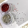 1Mm Mini Loving Heart Shape Glitter Powder Nail Charm Gold and Silver Sequins Chrome Powder Winter Nail Accessories Decoration 5