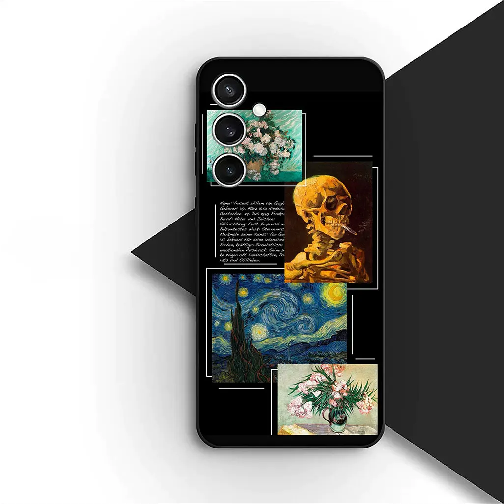 Starry Night Van Gogh Sky Art Phone Case Cover