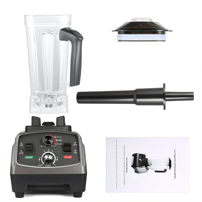 1650W Electric Juicer Blender Home Commercial Kitchen Cooker Fruit Juicer Portable Blender Whole Grains Milkshakes Smoothies 3