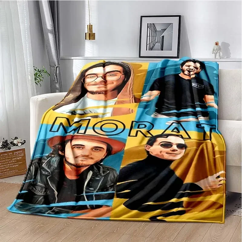 Morat Music Band Printed Flannel Blanket Soft Autumn and Winter Warm Plush Throw Blanket Adult Bedroom Sofa Bed Picnic Blanket 5