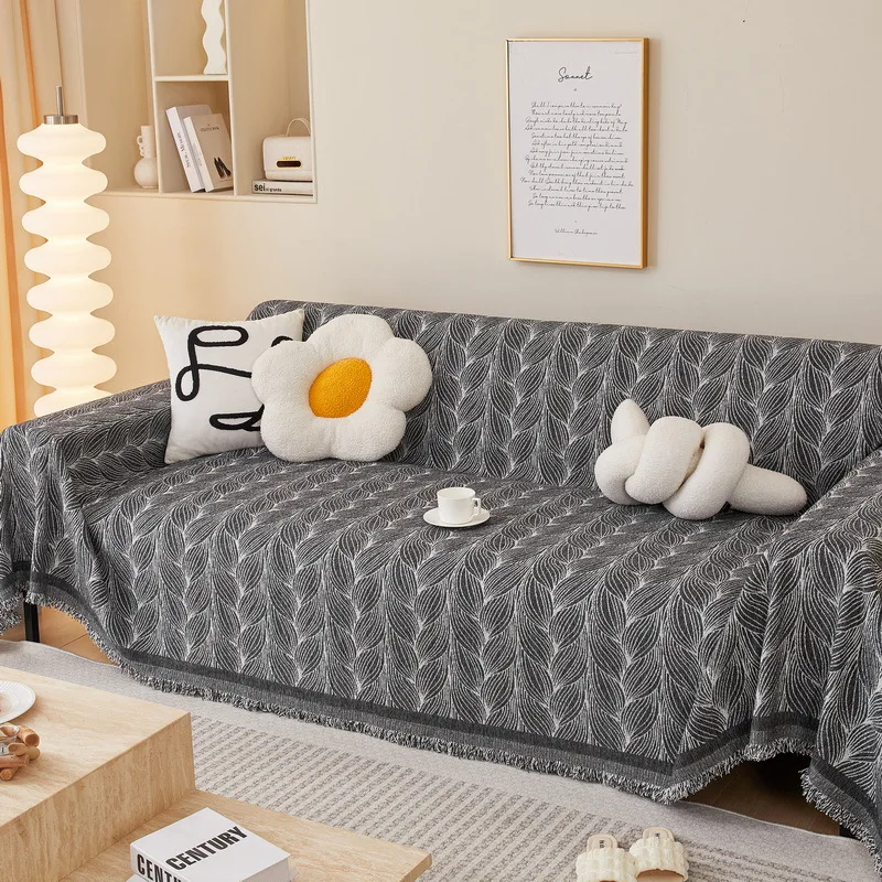 

Chenille Sofa Cover Cloth Sofa Towel All-season Universal One Piece Full Cover Sofa Cushion