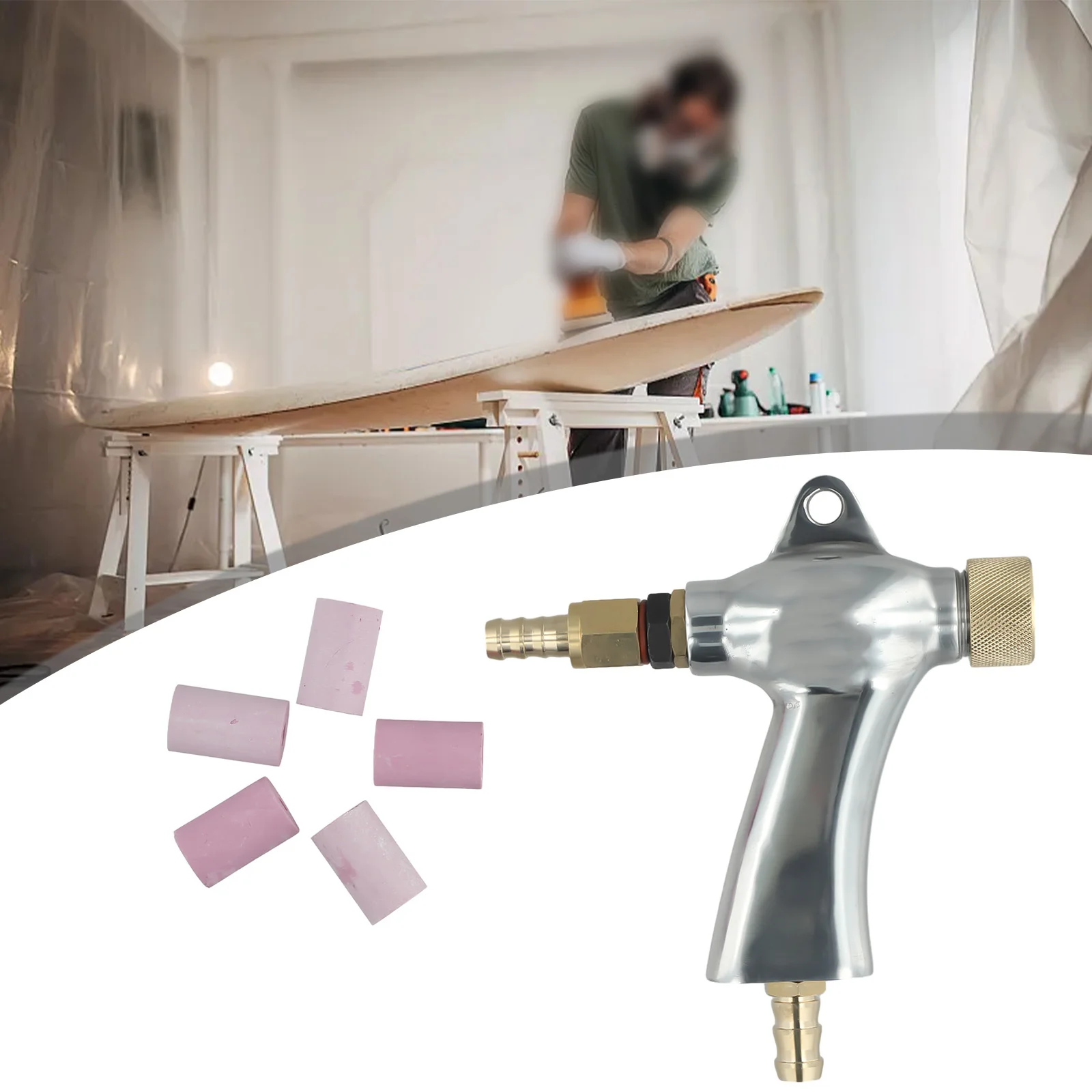 

High-quality Durable Professional Accessories Nozzles For Sandblaster Sandblaster Tool Tool W/5 Ceramic Nozzles