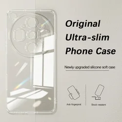 Enhanced Transparent Shockproof TPU Phone Case with Camera Protection and Flexibility for OPPO Find X9s (Clear)