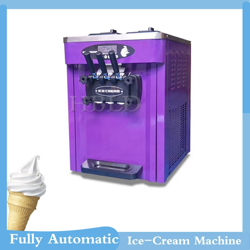 

Hot Selling Commercial Mobile Ice Cream Machine, Ready To Eat Multi-Functional Chocolate Sundae Machine