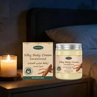 Crème Corporelle au Bois de Santal Hydratante Longue Durée Apaisante Anti-Dessèchement Éclaircissante Lotion Corporelle Hydratante Lissante Soin Doux pour la Peau 3