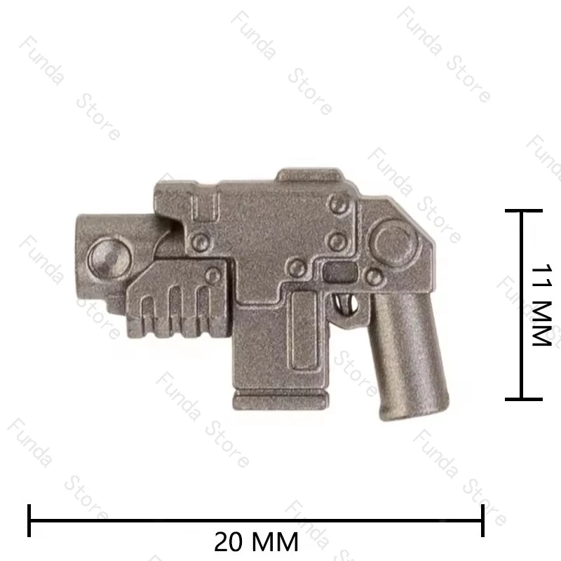 MOC 40K Human Empire War Game Mini Weapons Figures Doll Building blocks gift toys Anime cartoon Bricks Gun Sword Hammer Mould