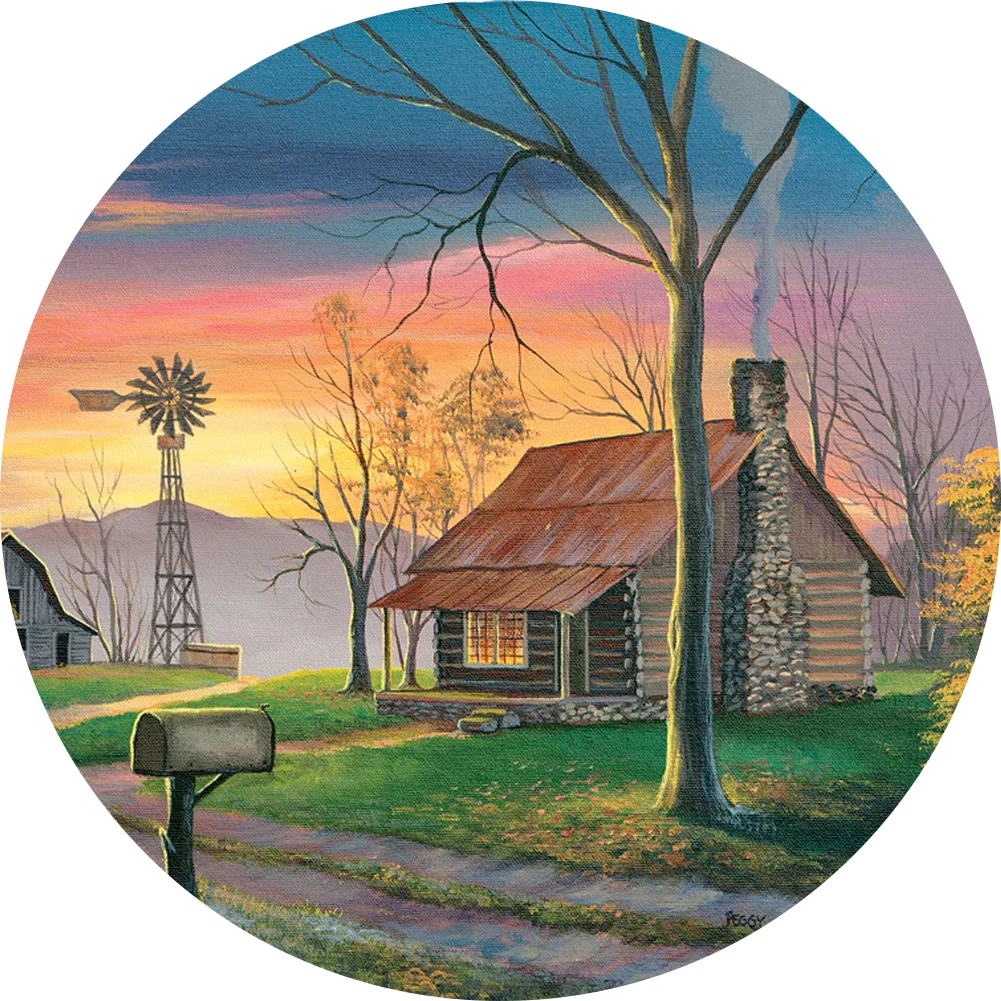 Рисунок 6 - Деревянный 3D-пазл-мельница