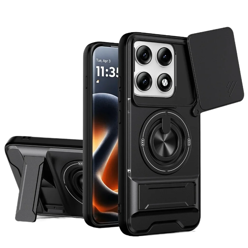 Magnetic Ring Holder Protective Case