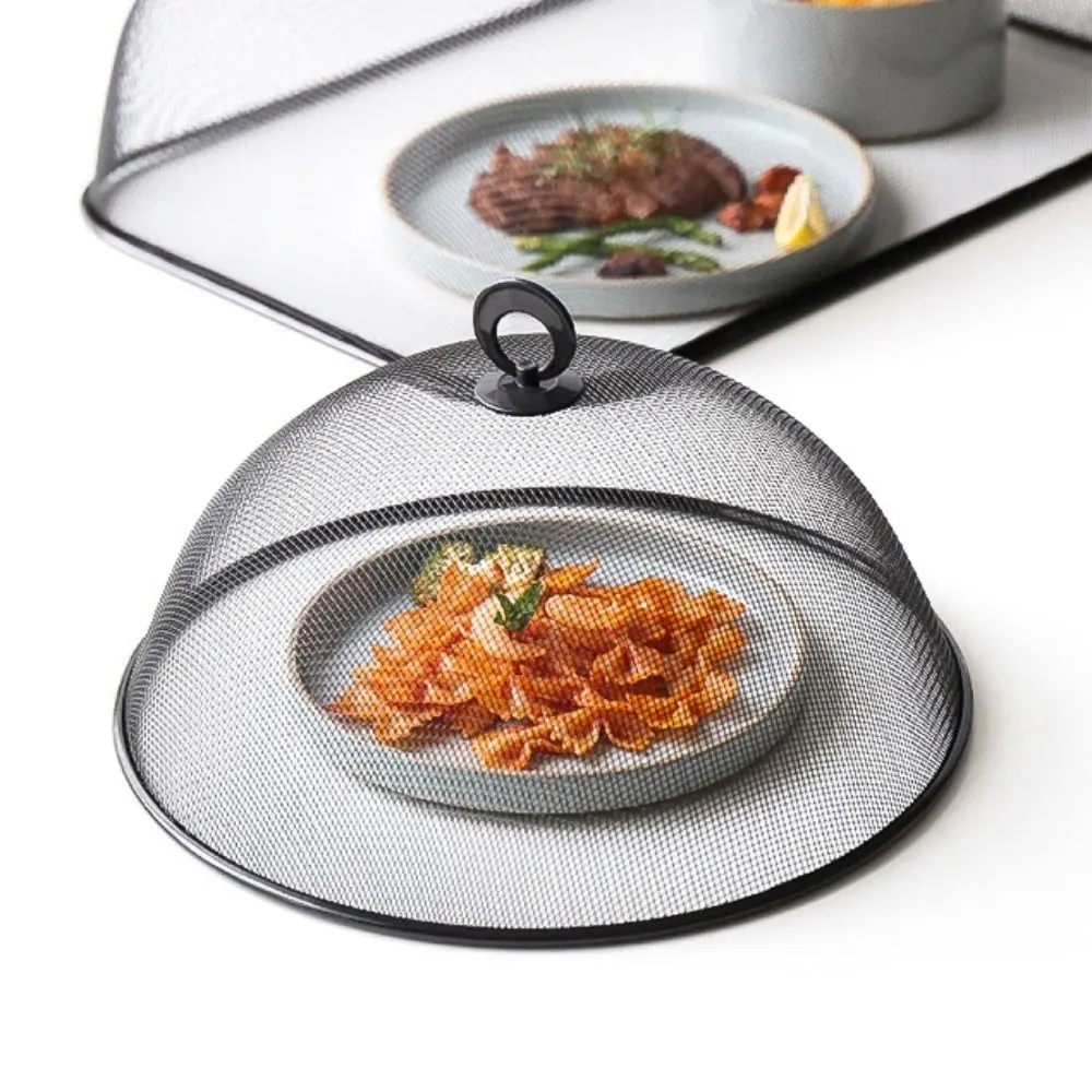 Food Cover Summer Insect-proof Food Cover Simple Dustproof Dessert Lid Round Kitchen Accessories Food Grade Anti Mosquito Tool
