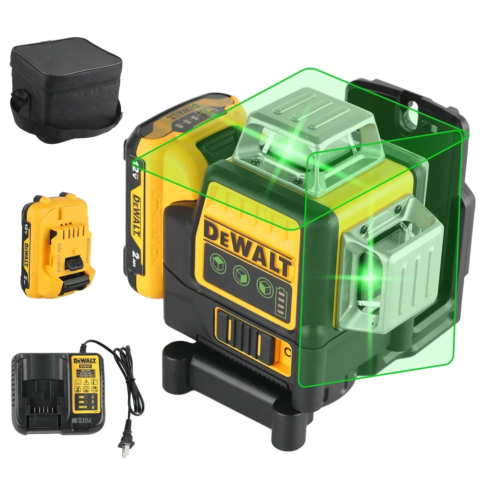 3‑Plane 360° Green Laser Level 2