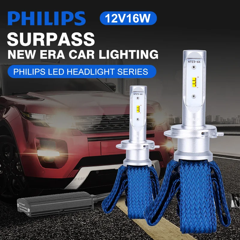 Ampoules LED H7 PHILIPS - Équipement auto