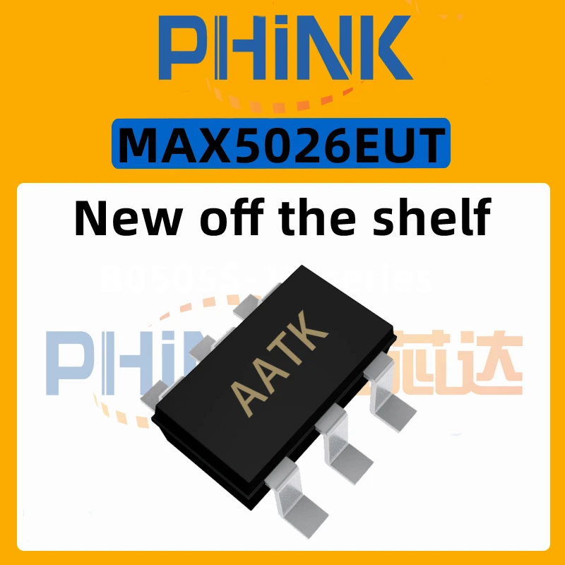 10PCS/LOT DC Switch Converter MAX5026EUT+T MAX5026 Logo AATK SOT23-6 MAX5026EUT New Original In Stock