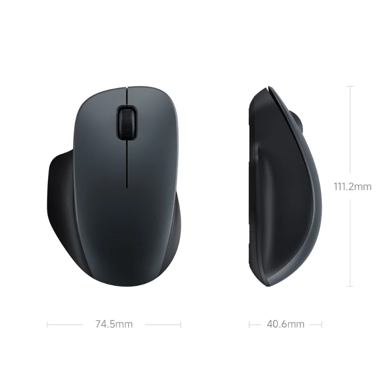 Wireless Mouse Original Xiaomi 2.4GHz USB Receiver High Precision Sensor Portable Silent For macOS Andriod