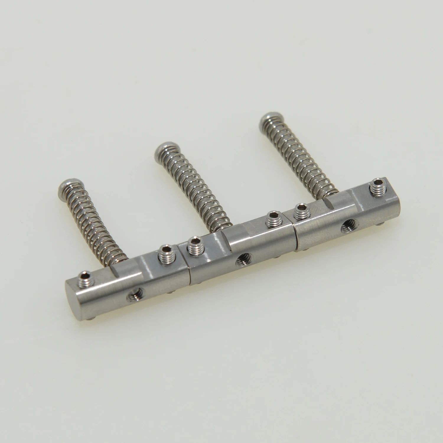 1 Set of 3pcs 21mm Titanium Alloy (TC4) Bridge Saddle for Vintage TLCaster Guitar Brass Saddle