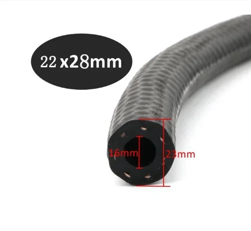 Tube En Caoutchouc EPDM De 1 Mètre, 16 19 22 25mm, Tuyau En Caoutchouc Résistant à La Chaleur, Tube Flexible, Tube De Reoidisseur Intermédiaire Anti-acide, Tube Antigel