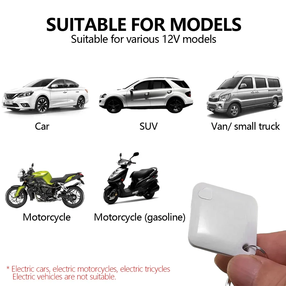 12V Intelligent Engine Immobiliser Alarm System – Anti-Theft Device With 2.4GHz Remote
