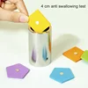 Children's Wooden Magnetic Color Shape Teaching Aid Classification Box Geometric Cognition Fishing Game Educational Toys For Kid 3