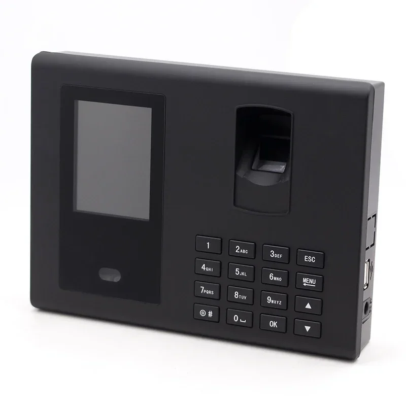 CN Attendance Machine Face Fingerprint Password Employee Check-in Device Facial Recognition Apparatus Punch Card Equipment FA05