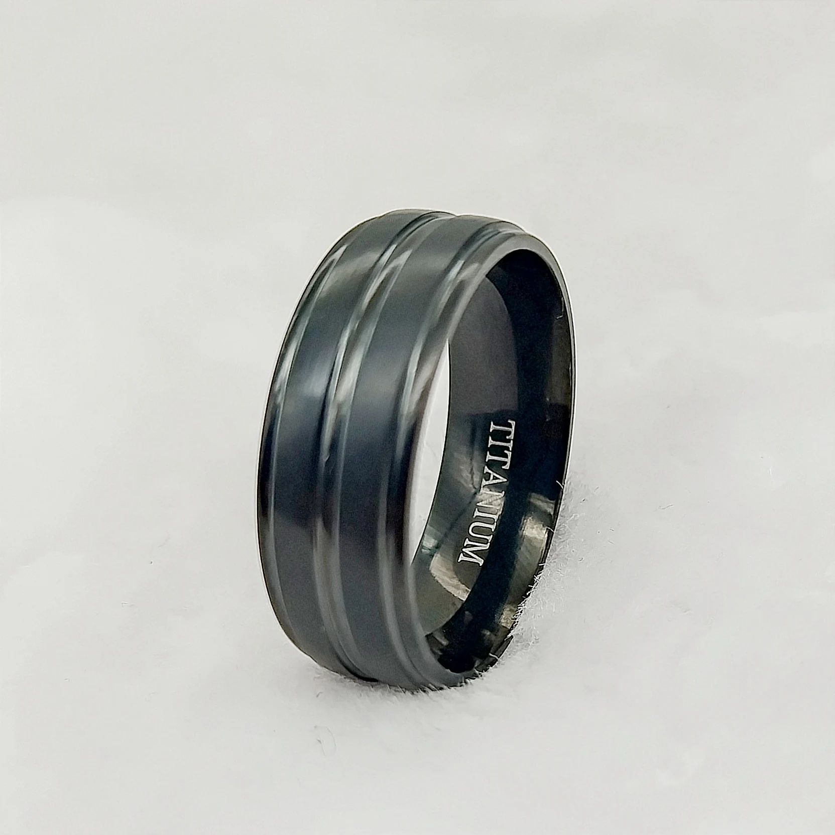 High Quality Handmade 8mm Anniversary Wedding Rings For Men Male Boys