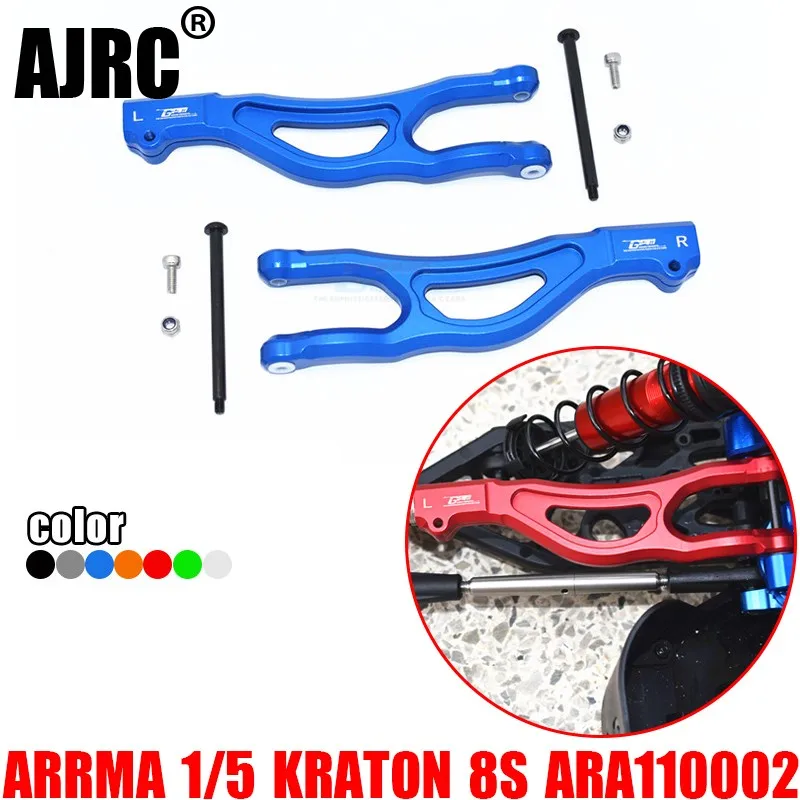 

ARRMA 1/5 KRATON 8S ARA110002T1/ARA110002T2 Aluminum alloy front upper A arm Front upper swing arm-1 pair ARA330561