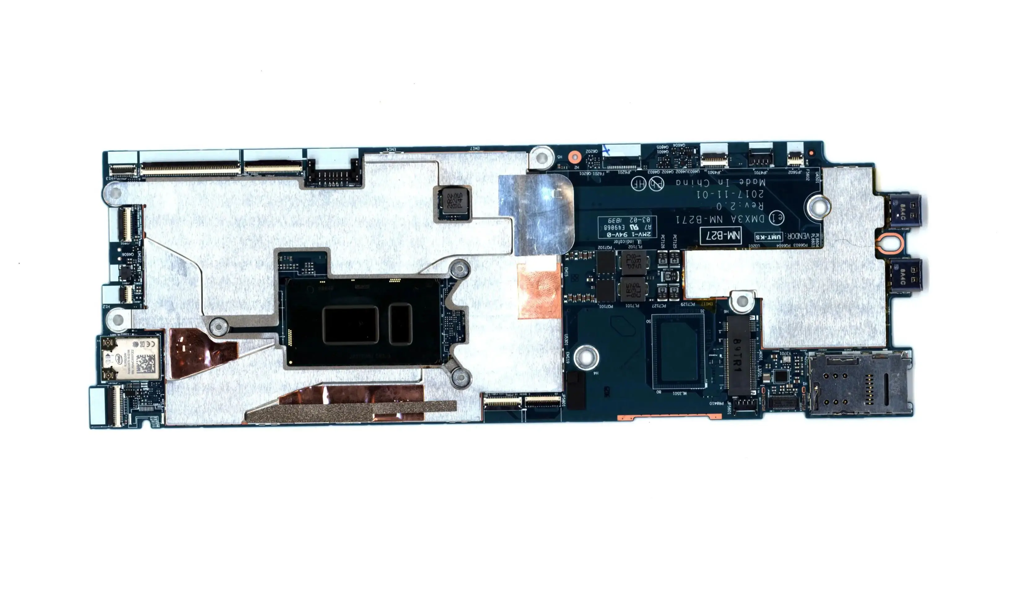 01 Aw885 Per Lenovo Thinkpad X1 Tablet Scheda Madre Di Terza Generazione 8Gb Ram I5-8350U Processore 100% Completamente Testato