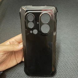 Black Transparent Soft TPU Silicone Phone Case for BV Oscal Pilot 6 (Black)