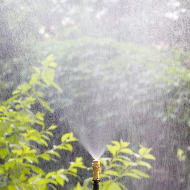Garden Irrigation Kits 5-20M Automatic Spray Atomizing Sprinkler Adjustable Watering System Misting Cooling Nozzle