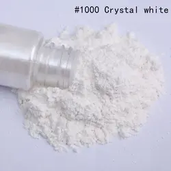 Purple Natural Mica Powder Pigments for DIY Art and Crafts - 25ml Shimmering Resin and Nail Gel Enhancer (1000 Crystal white)