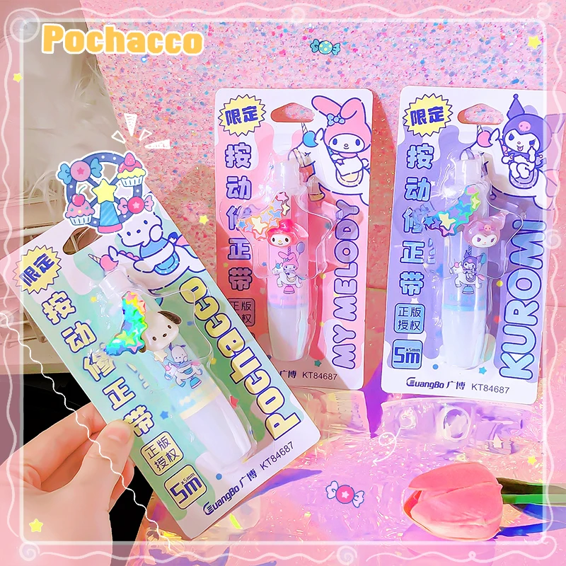 Sanrio Kuromi Cinnamoroll Correction Tape Back to School Supplies