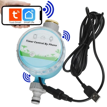 Sprycle Automatic Wireless Smart WiFi Water Timer Home Garden Irrigation Watering Remote Controller Outdoor for Greenhouse Plant