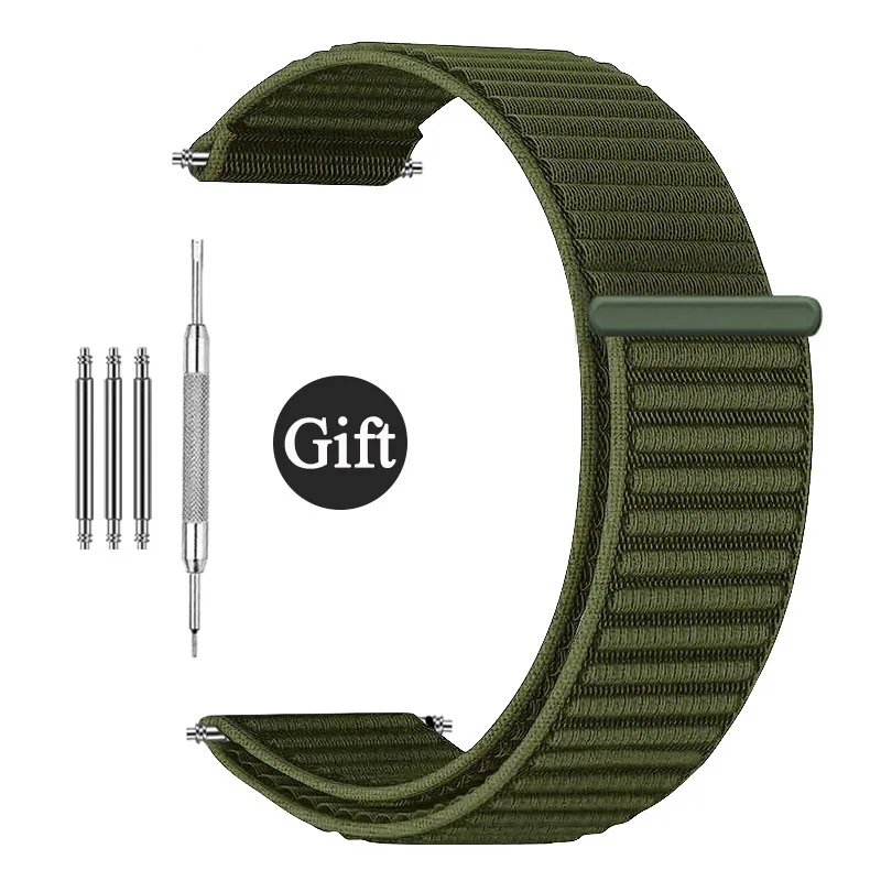 Premium 22mm Nylon Watch Strap – Durable Sport Bracelet Wristband